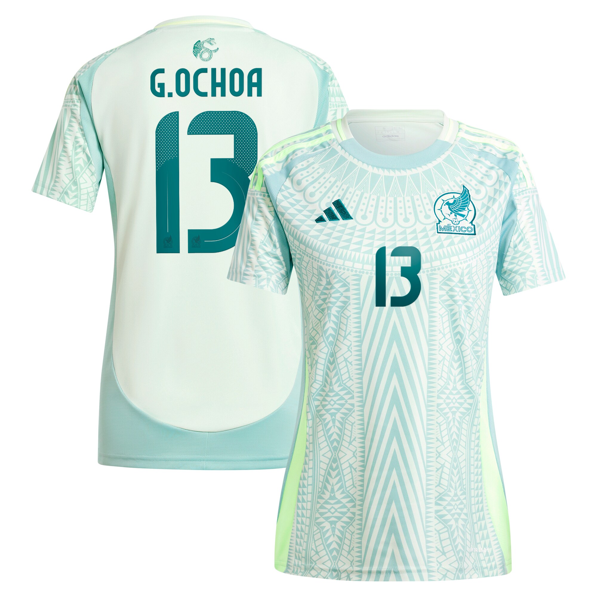 Shop guillermo ochoa mexico national team adidas women8217s 2024 away replica player jersey – green – France Football Shirts & World Cup Jerseys