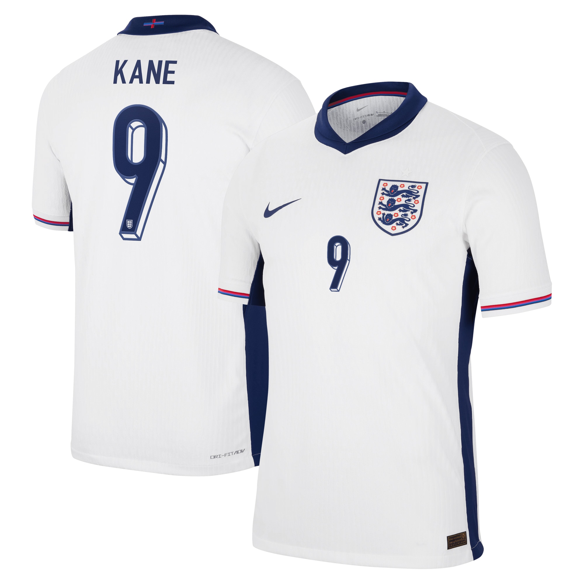 Shop harry kane england national team nike 2024 home authentic jersey white – France Football Shirts & World Cup Jerseys