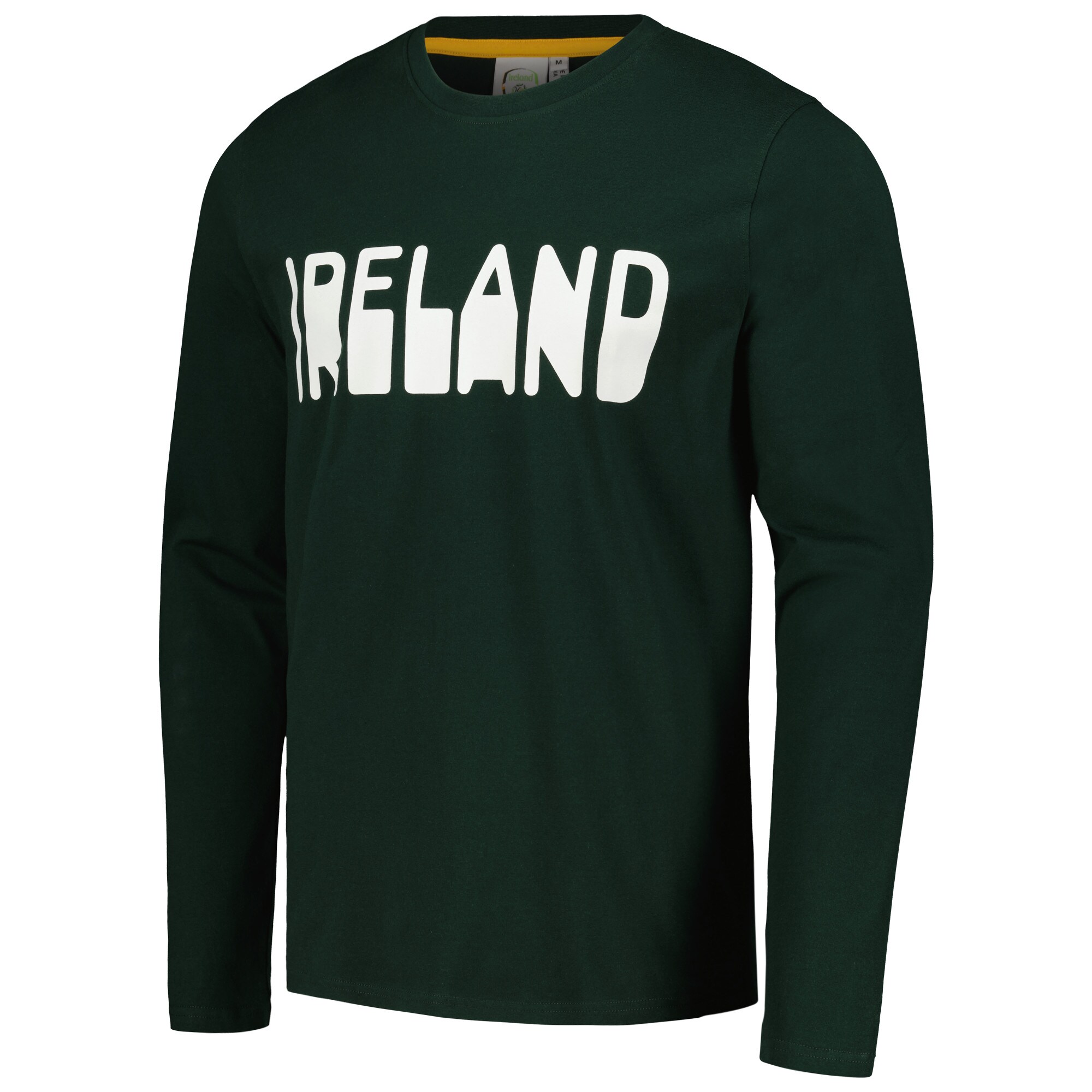 Shop ireland national team heavy long sleeve t-shirt – green – France Football Shirts & World Cup Jerseys