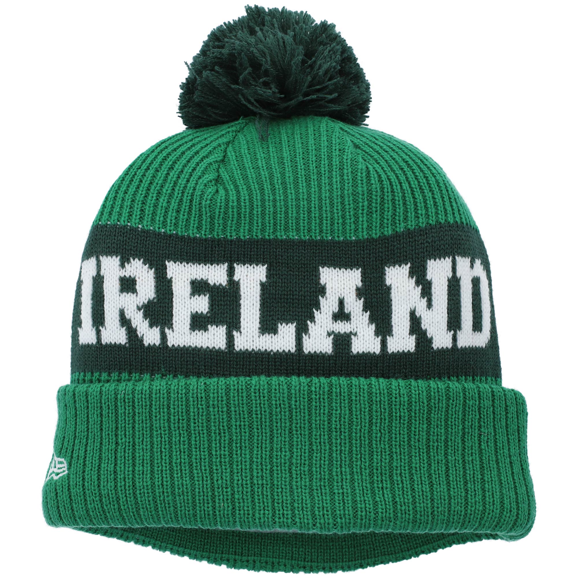 Shop ireland national team new era essential bob cuffed knit hat – green – France Football Shirts & World Cup Jerseys