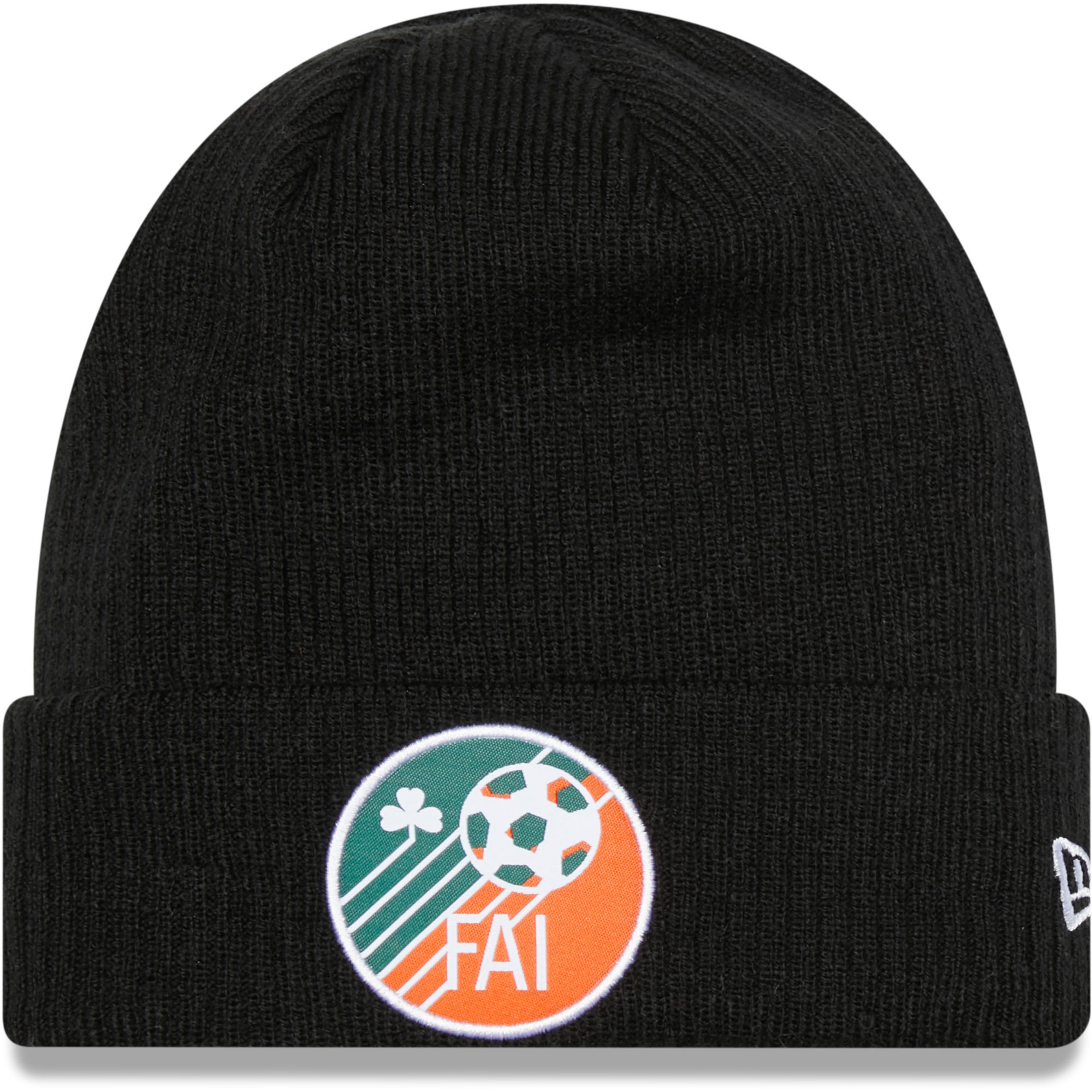 Shop ireland national team new era retro cuffed knit hat – black – France Football Shirts & World Cup Jerseys