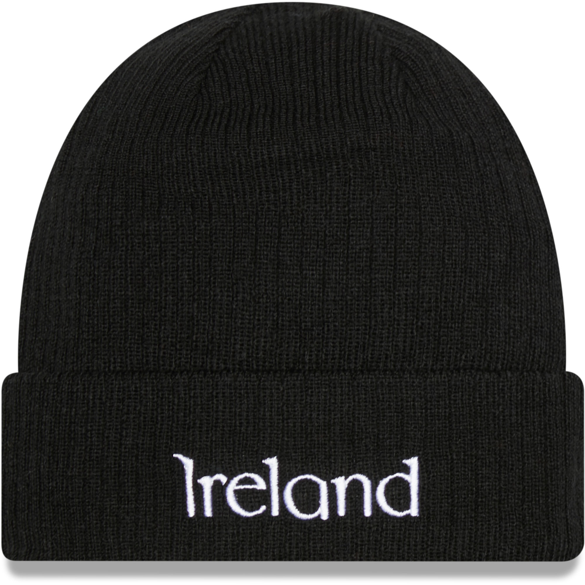 Shop ireland national team new era retro cuffed knit hat – black – France Football Shirts & World Cup Jerseys