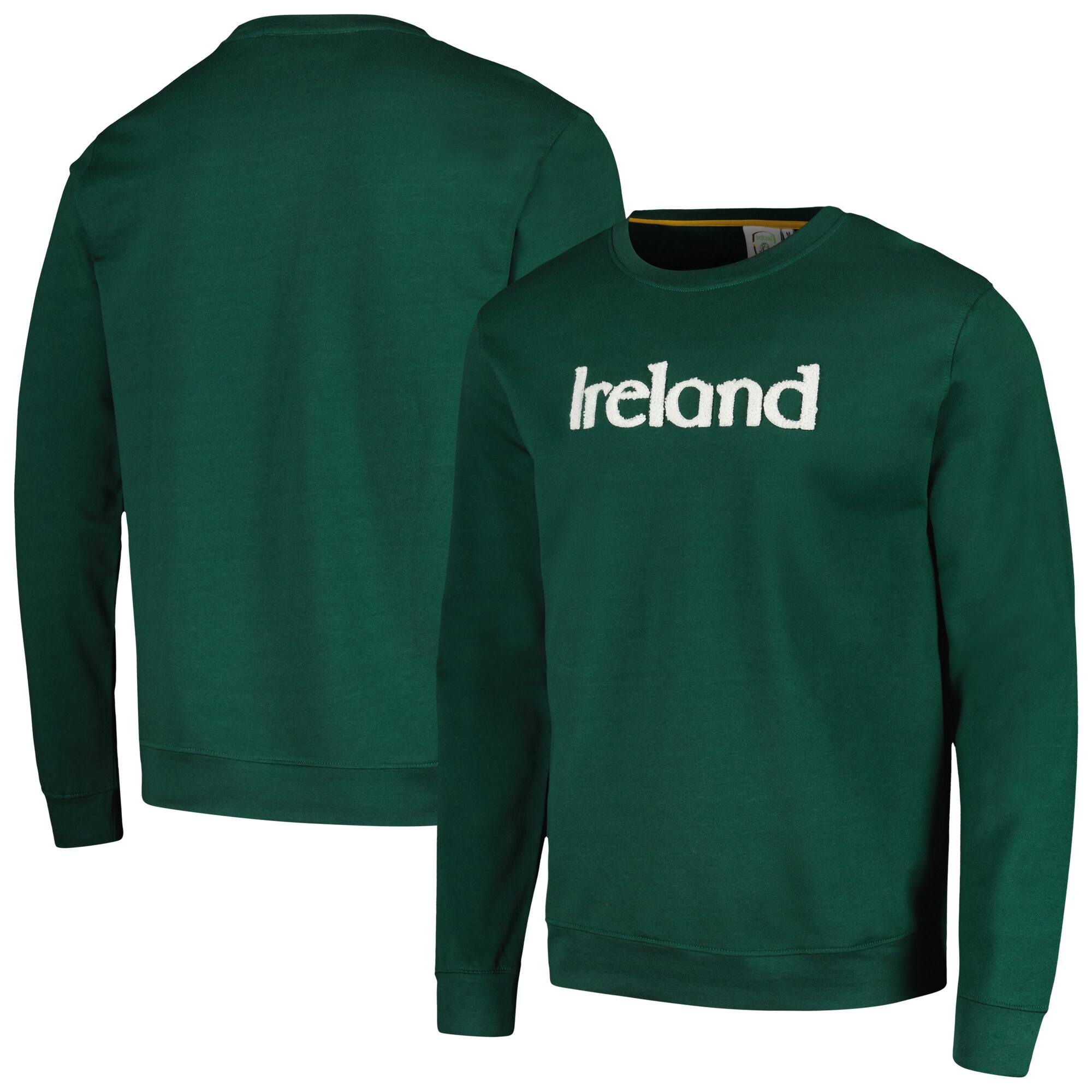 Shop ireland national team simplicity leisure raglan pullover sweatshirt – green – France Football Shirts & World Cup Jerseys