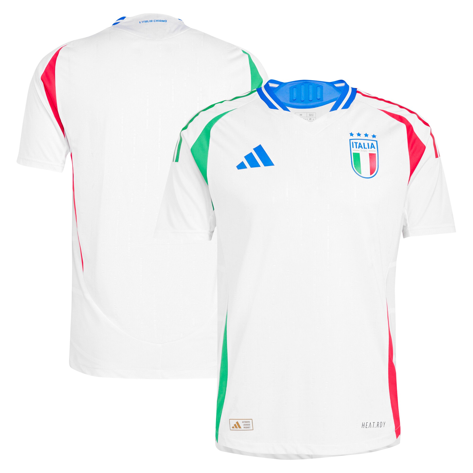 Shop italy national team adidas 2024 away authentic jersey – white – France Football Shirts & World Cup Jerseys