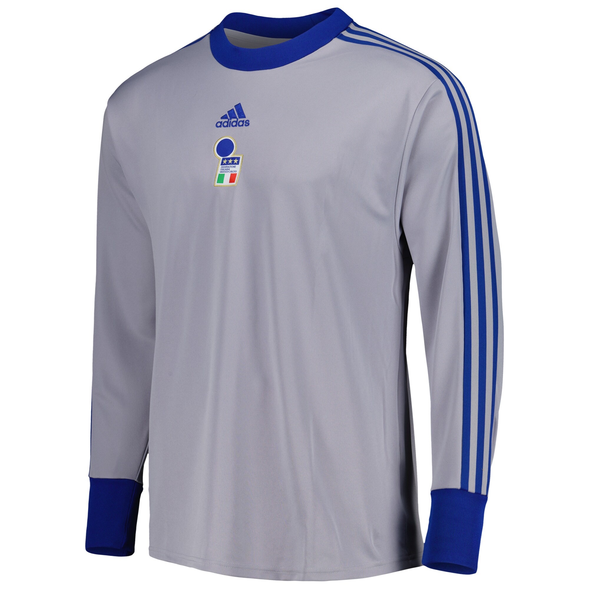 Shop italy national team adidas authentic football icon goalkeeper jersey – gray – France Football Shirts & World Cup Jerseys