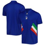 Shop italy national team adidas football icon jersey – blue – France Football Shirts & World Cup Jerseys