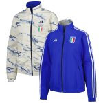 Shop italy national team adidas women8217s anthem reversible full-zip jacket – blue – France Football Shirts & World Cup Jerseys