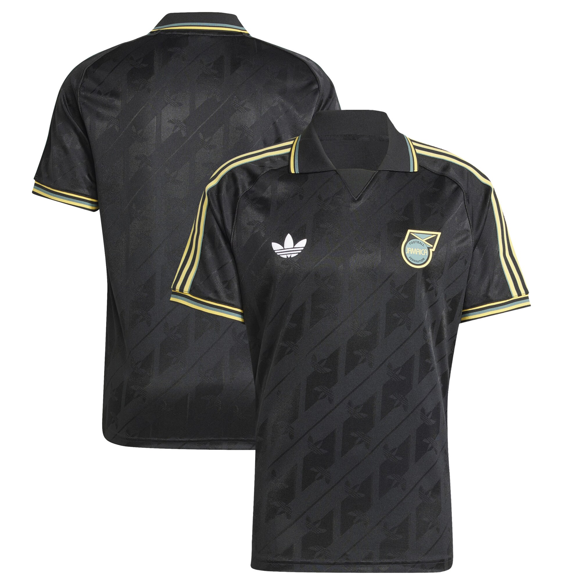 Shop jamaica national team adidas originals lifestyler jersey – black – France Football Shirts & World Cup Jerseys
