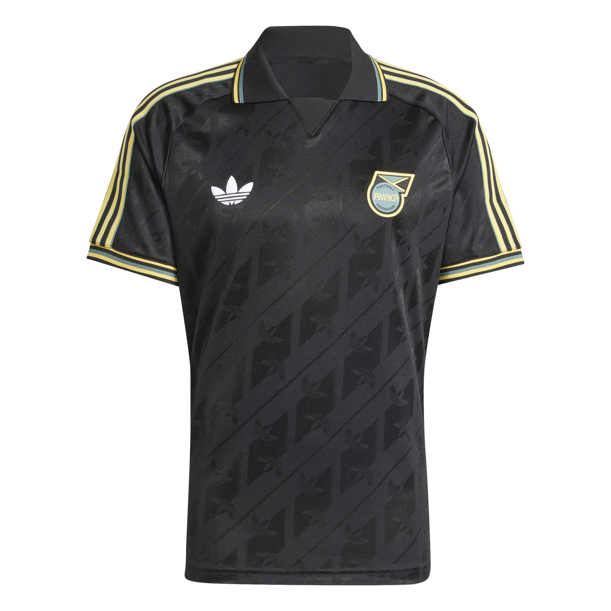Shop jamaica national team adidas originals lifestyler jersey – black – France Football Shirts & World Cup Jerseys