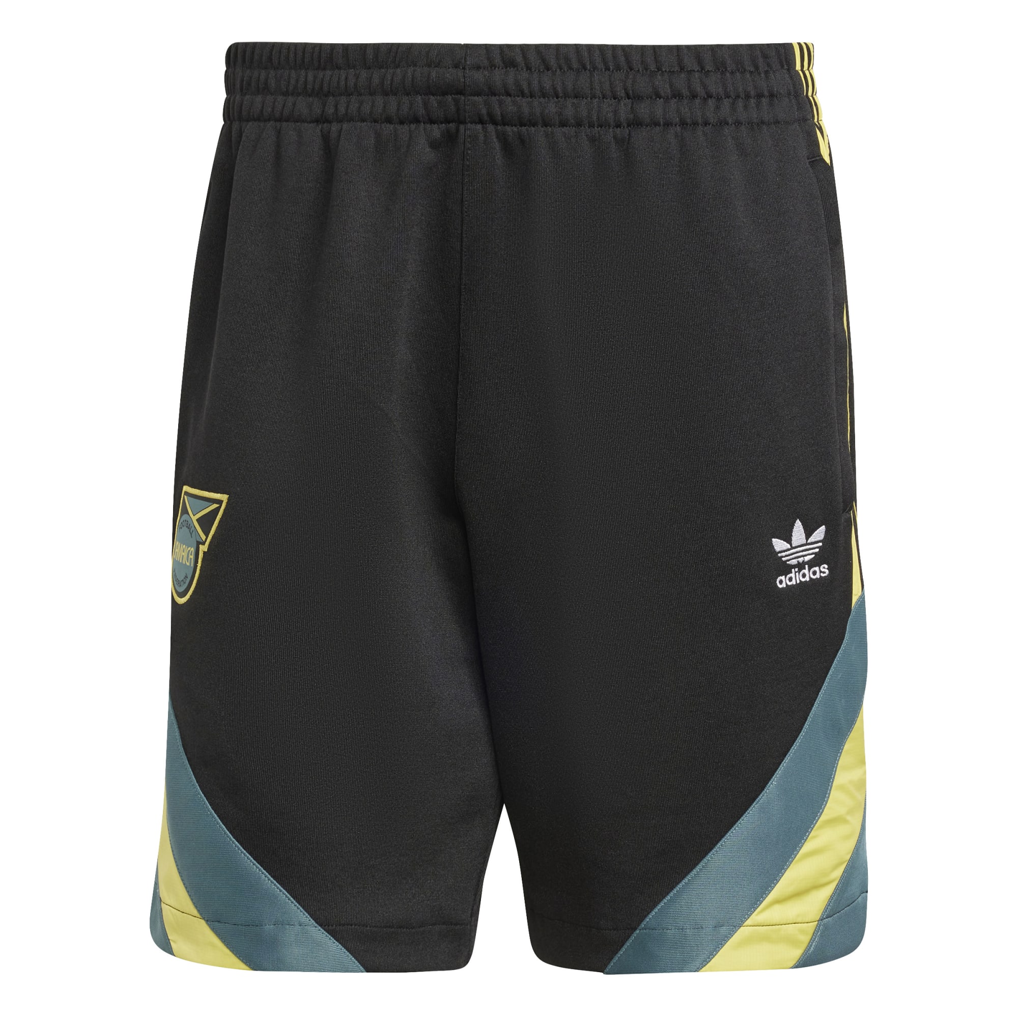 Shop jamaica national team adidas originals lifestyler shorts – black – France Football Shirts & World Cup Jerseys