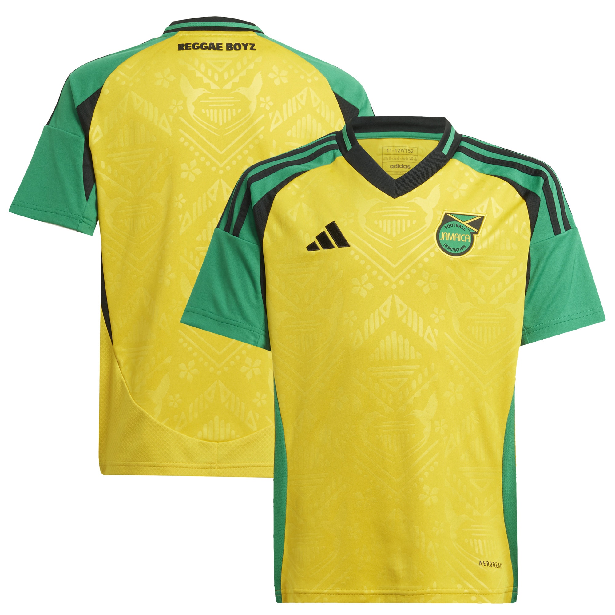 Shop jamaica national team adidas youth 2024 home replica jersey – yellow – France Football Shirts & World Cup Jerseys