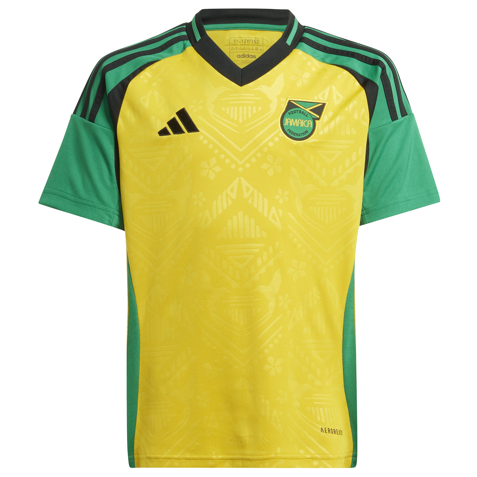 Shop jamaica national team adidas youth 2024 home replica jersey – yellow – France Football Shirts & World Cup Jerseys