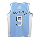 Shop julián Álvarez argentina national team vive la fete mesh basketball jersey – light blue – France Football Shirts & World Cup Jerseys