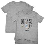 Shop lionel messi argentina national team 1863fc youth snapshot t-shirt – heather gray – France Football Shirts & World Cup Jerseys