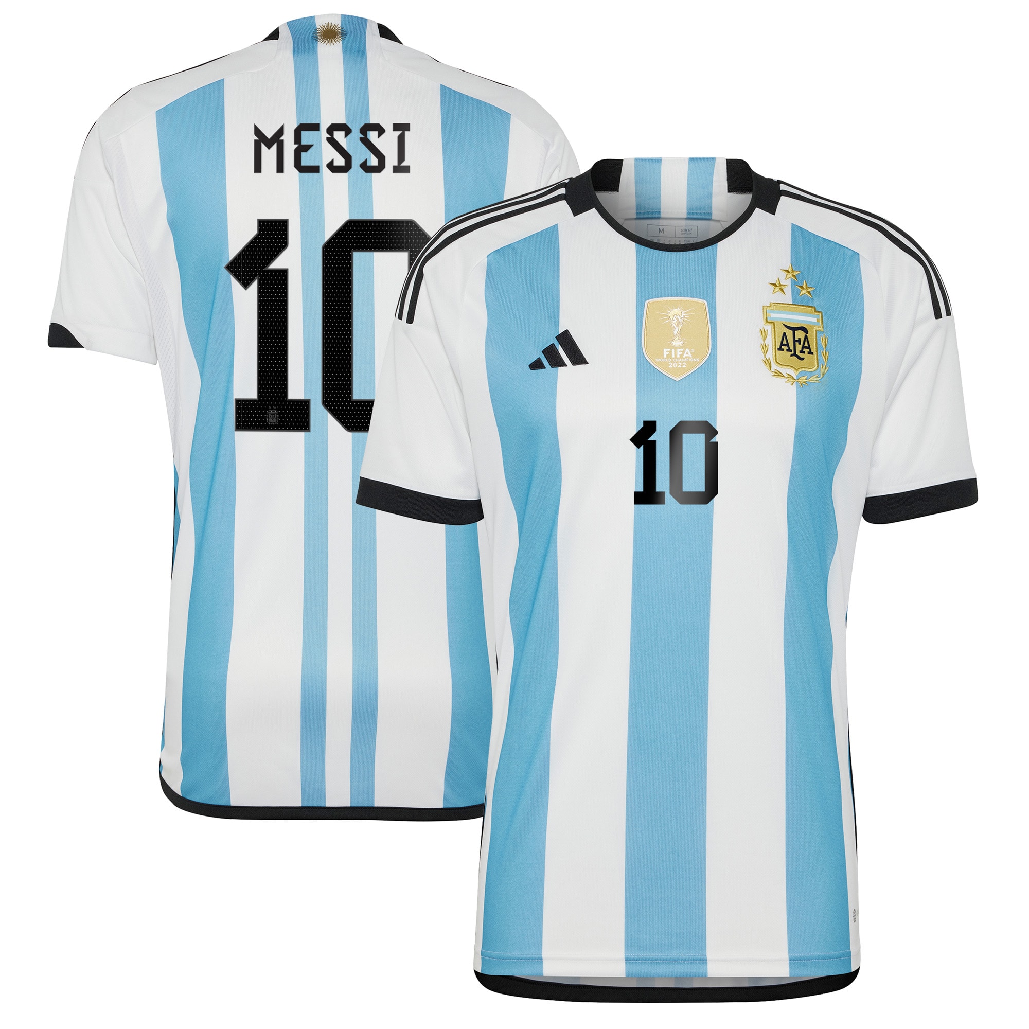 Shop lionel messi argentina national team adidas 2022 winners home replica jersey – whitelight blue – France Football Shirts & World Cup Jerseys