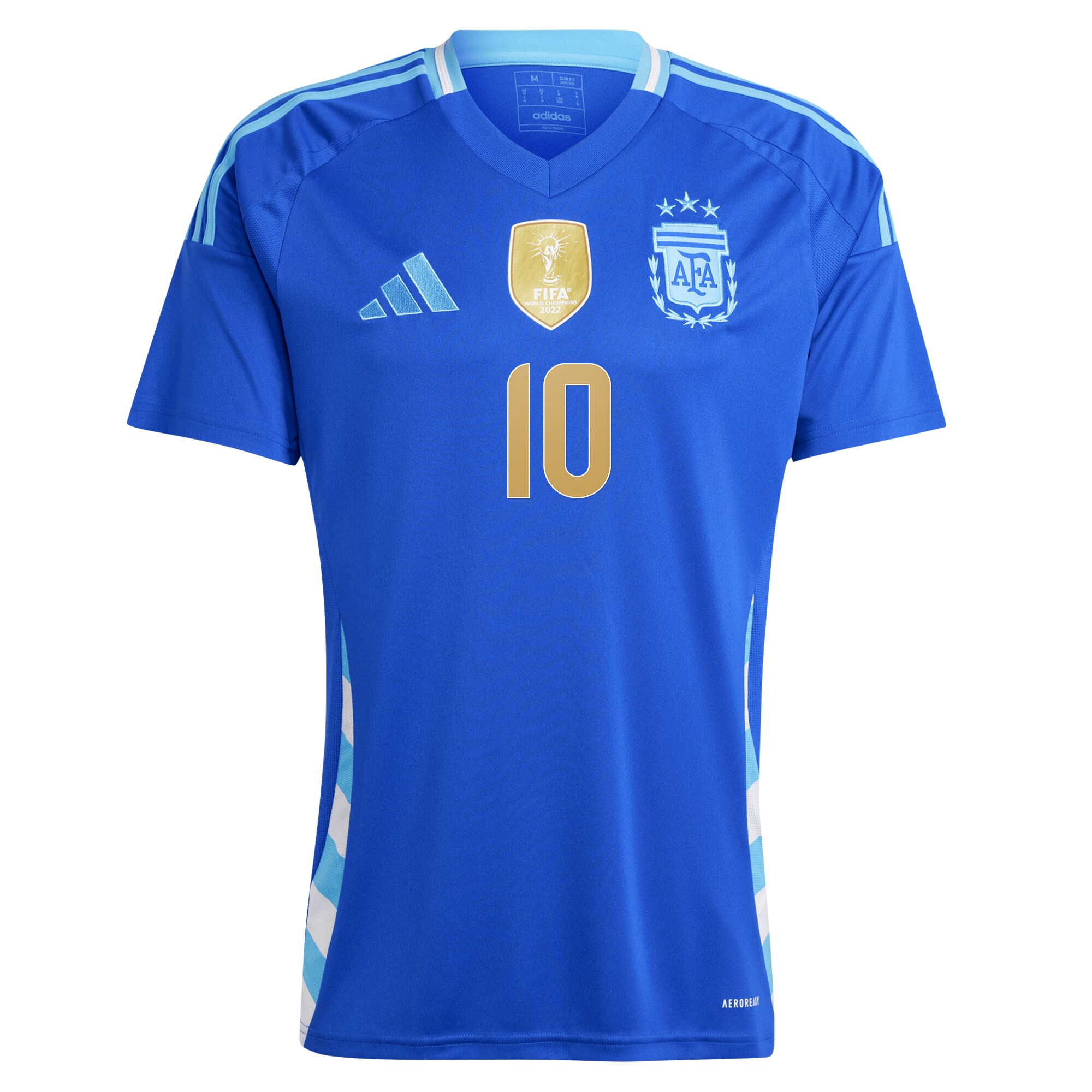 Shop lionel messi argentina national team adidas 2024 away replica player jersey – blue – France Football Shirts & World Cup Jerseys