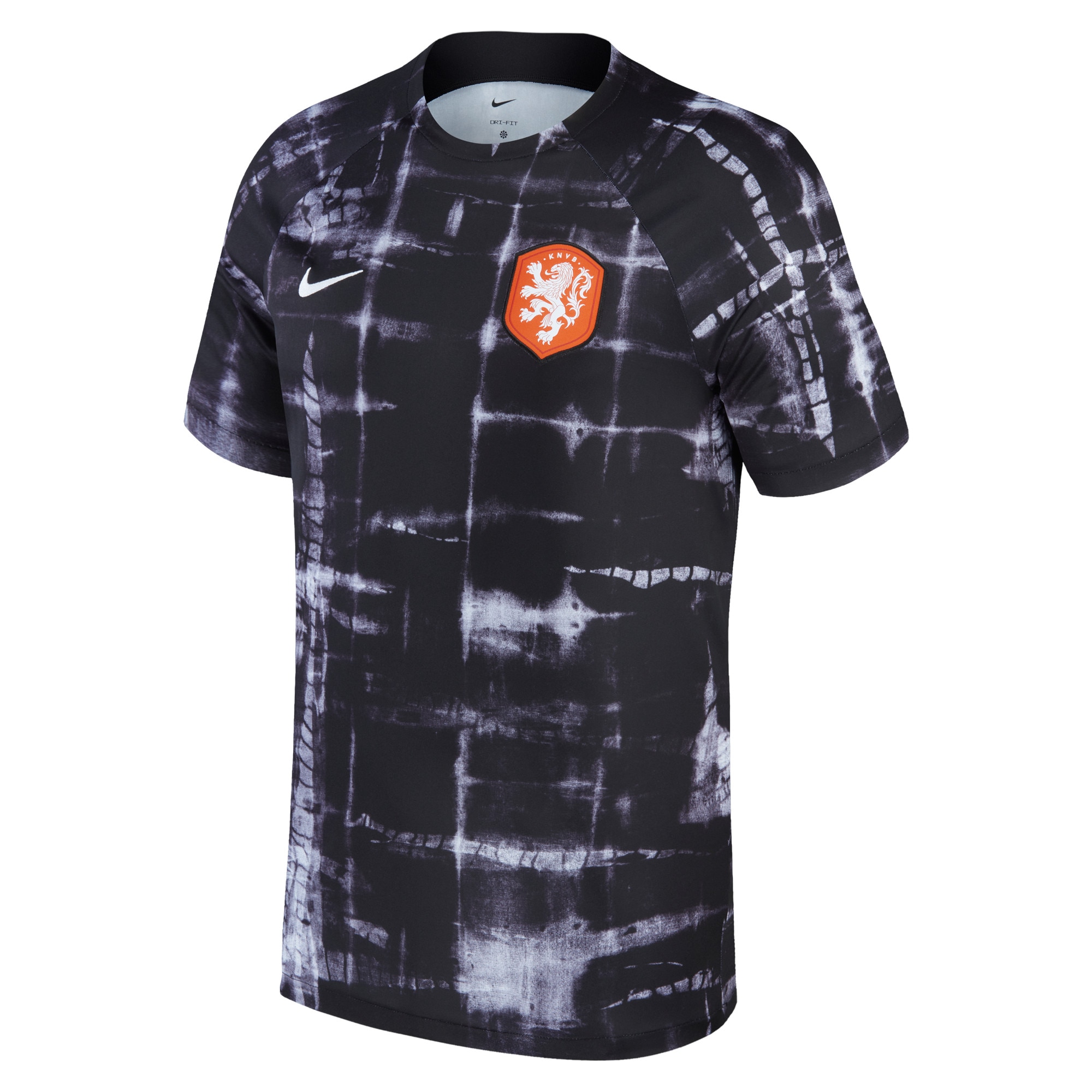 Shop netherlands national team nike 202223 pre-match top – black – France Football Shirts & World Cup Jerseys
