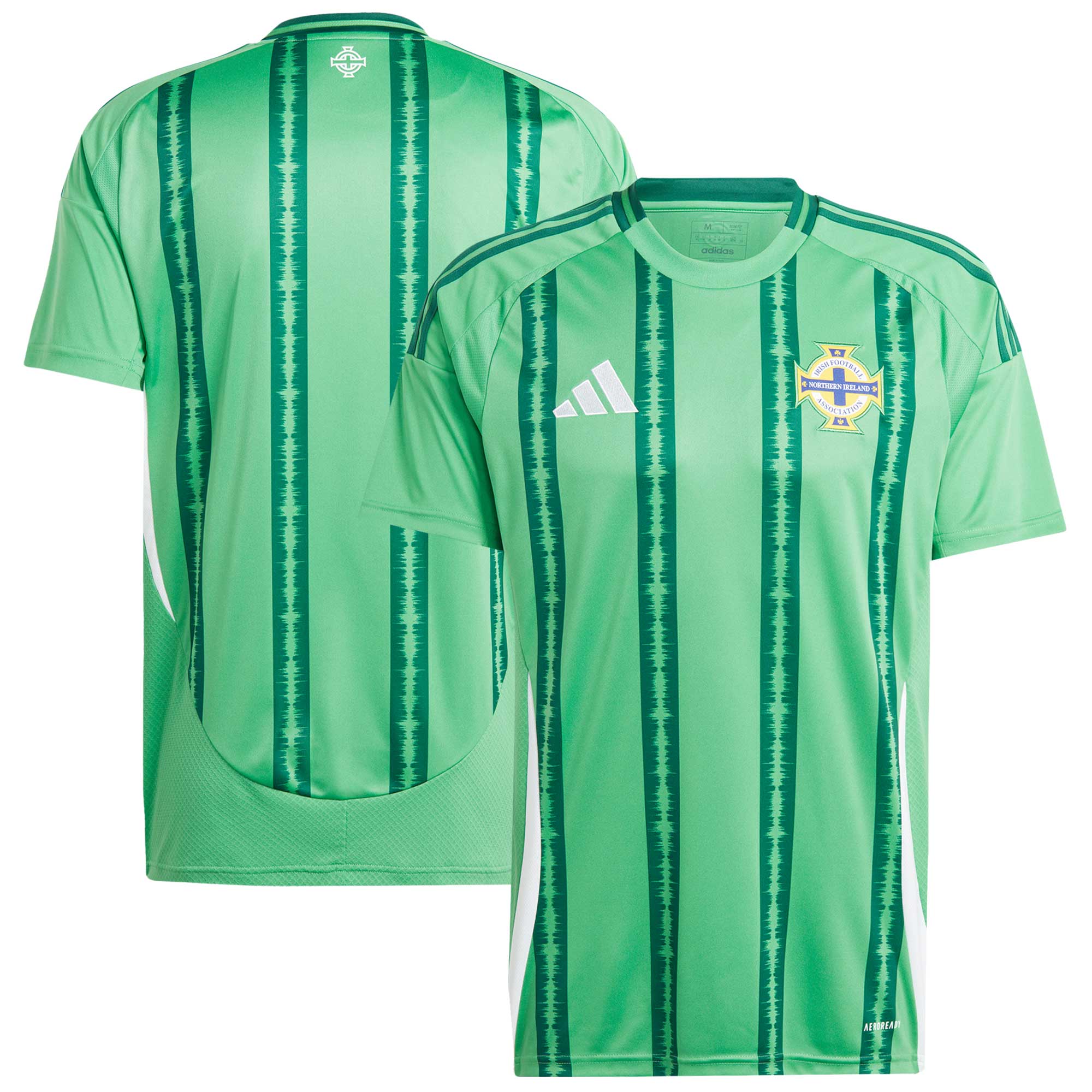 Shop northern ireland national team adidas 2024 home replica jersey – green – France Football Shirts & World Cup Jerseys