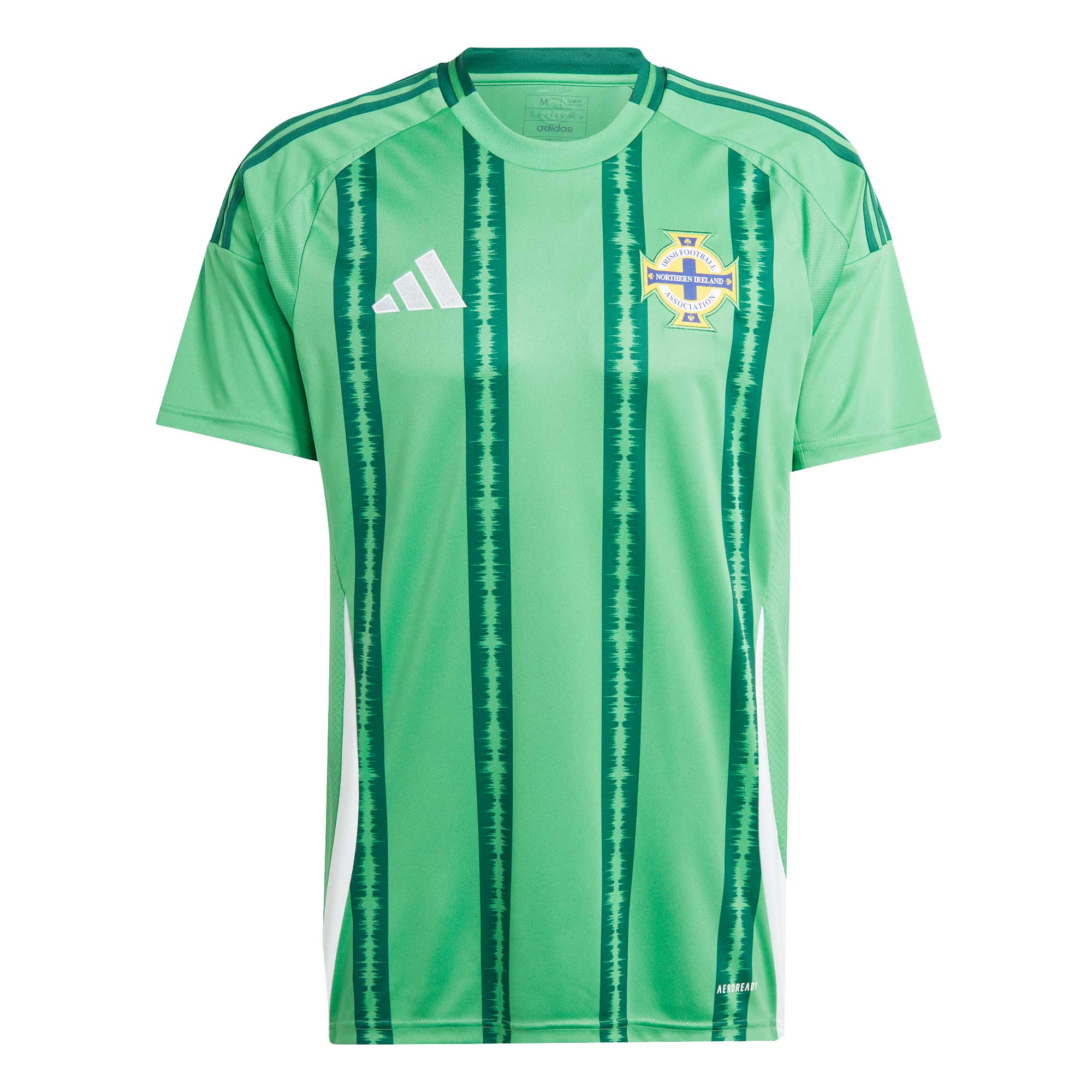 Shop northern ireland national team adidas 2024 home replica jersey – green – France Football Shirts & World Cup Jerseys