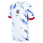 Shop norway national team nike youth 2024 away replica blank jersey – white – France Football Shirts & World Cup Jerseys