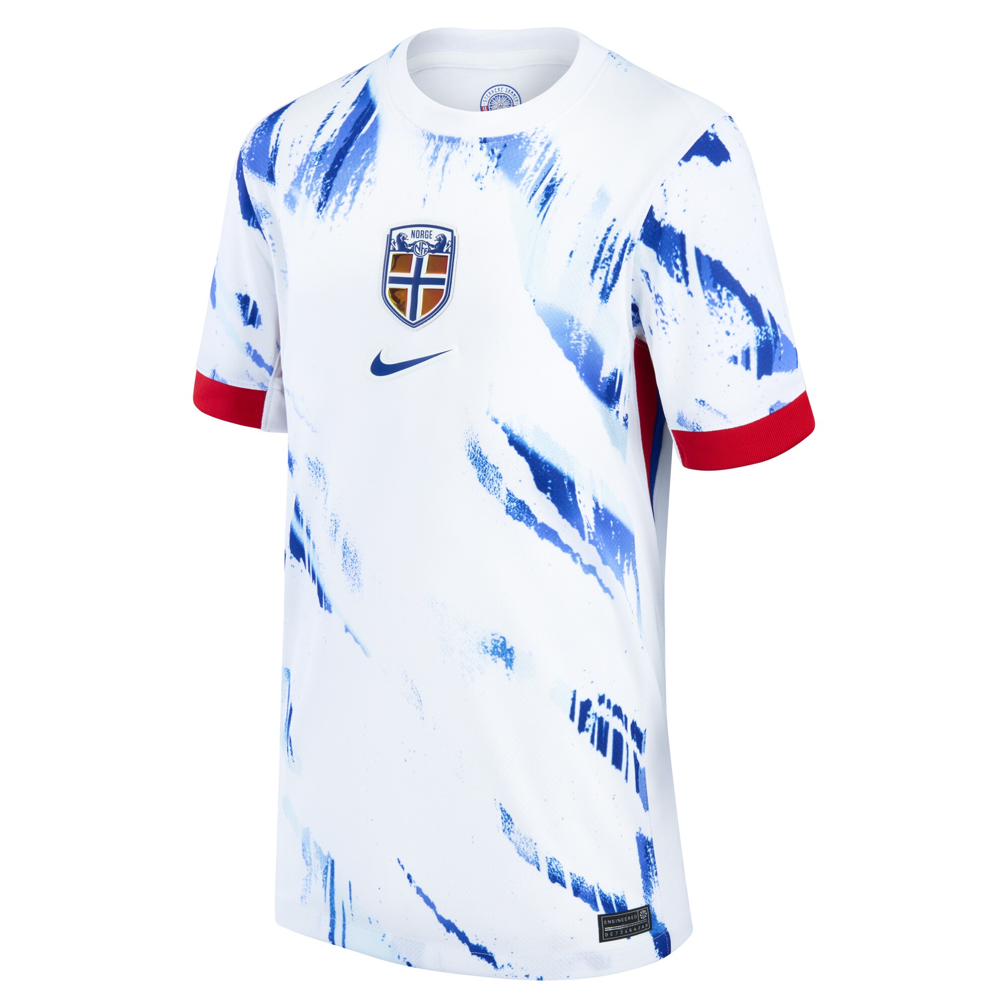 Shop norway national team nike youth 2024 away replica blank jersey – white – France Football Shirts & World Cup Jerseys