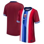 Shop norway national team nike youth 2024 home replica blank jersey – red – France Football Shirts & World Cup Jerseys