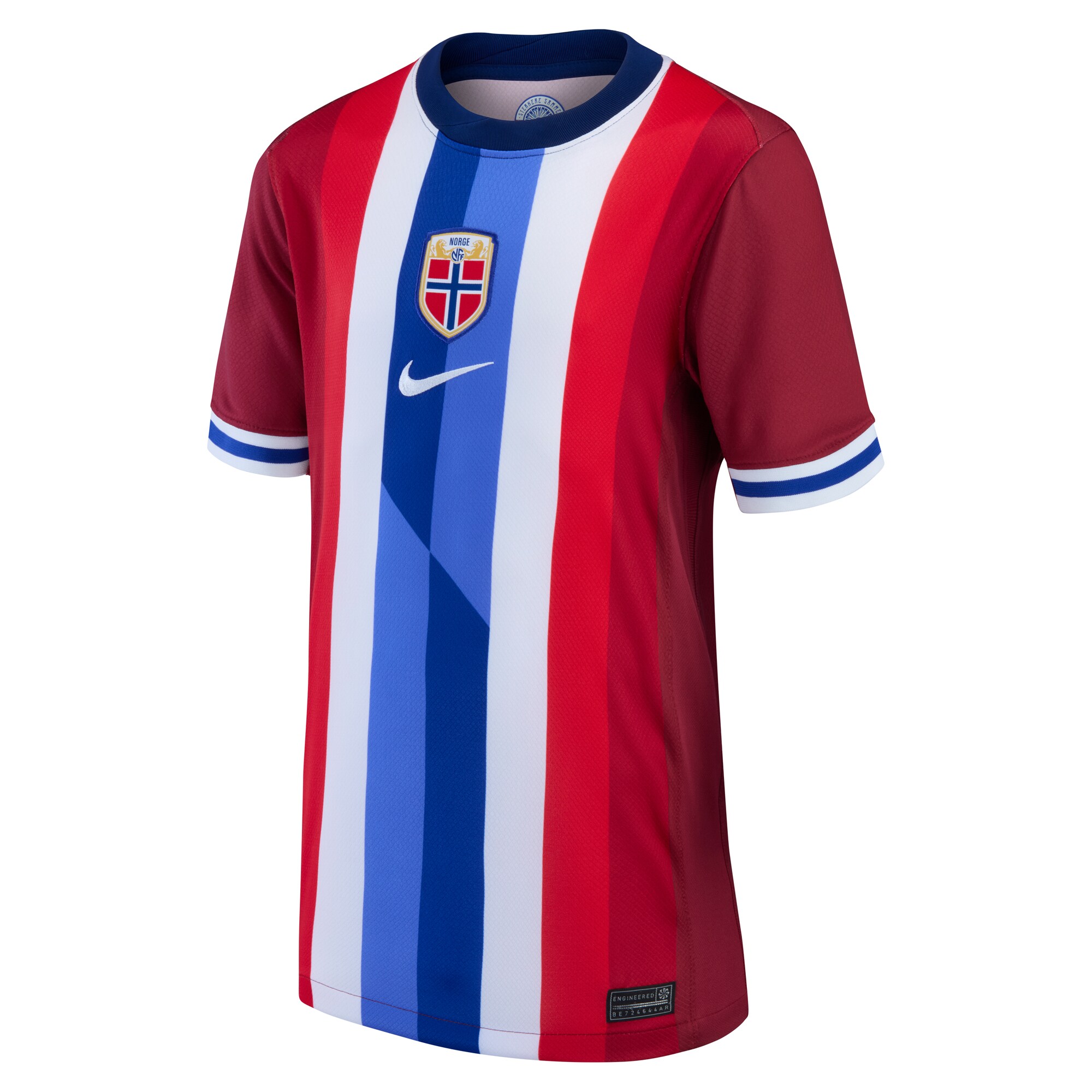 Shop norway national team nike youth 2024 home replica blank jersey – red – France Football Shirts & World Cup Jerseys