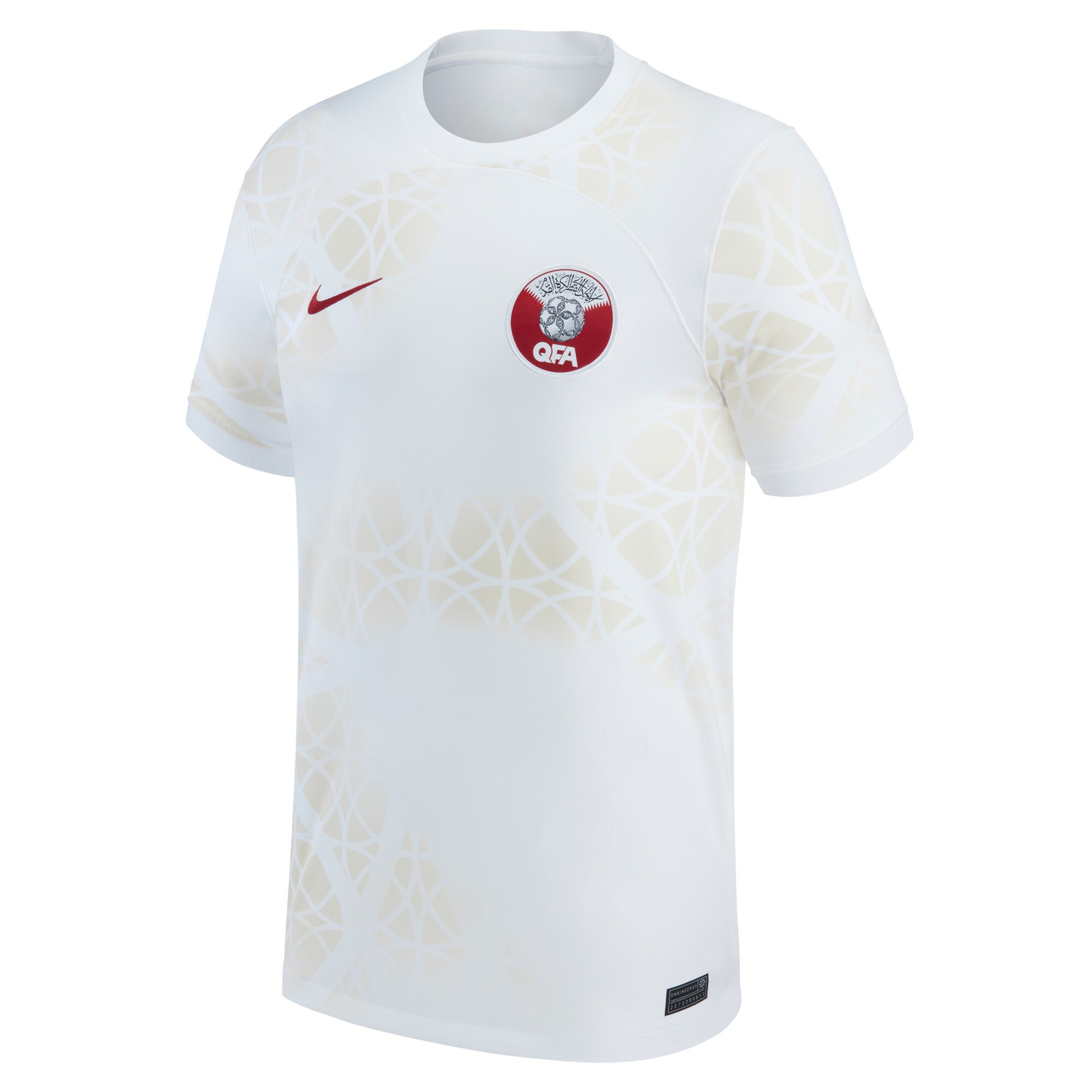 Shop qatar national team nike 202223 away replica jersey – white – France Football Shirts & World Cup Jerseys