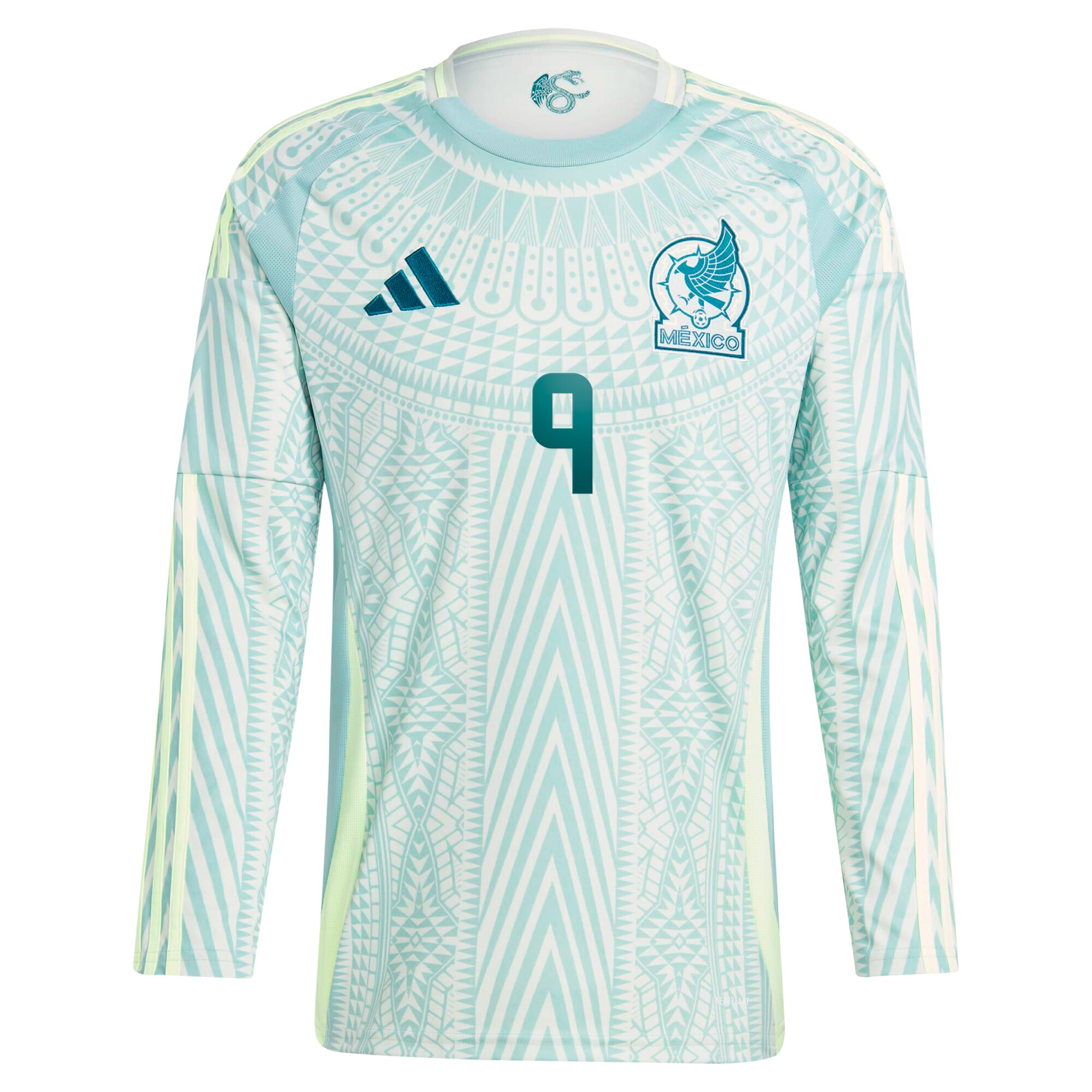 Shop raul jimenez mexico national team adidas 2024 away replica player long sleeve jersey – green – France Football Shirts & World Cup Jerseys