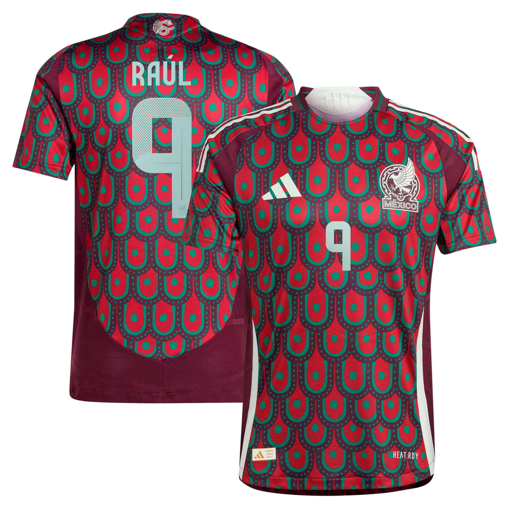 Shop raul jimenez mexico national team adidas 2024 home authentic player jersey – burgundy – France Football Shirts & World Cup Jerseys