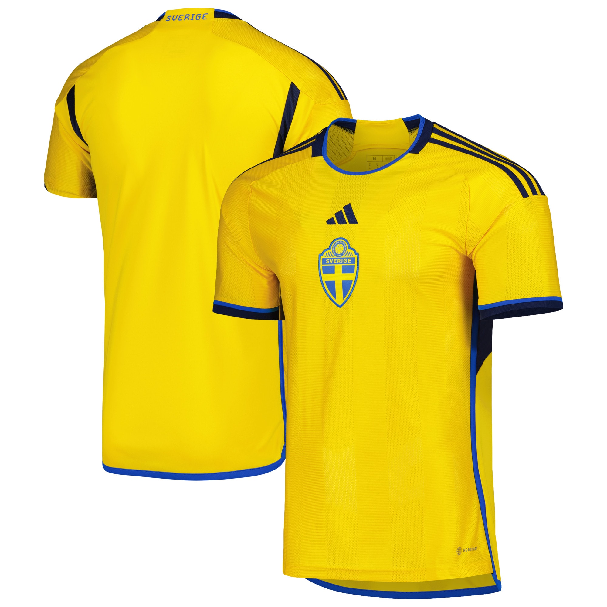 Shop sweden national team adidas 202223 home replica jersey – yellow – France Football Shirts & World Cup Jerseys