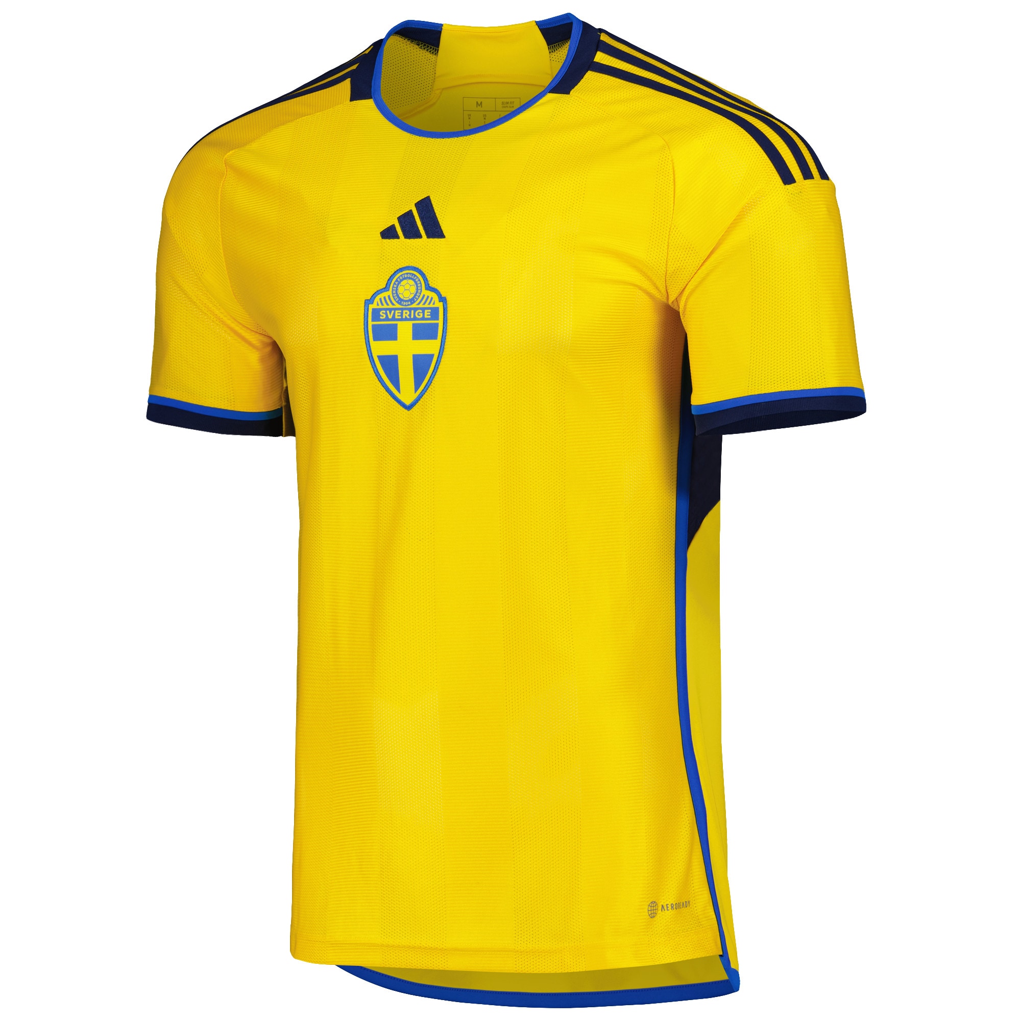 Shop sweden national team adidas 202223 home replica jersey – yellow – France Football Shirts & World Cup Jerseys