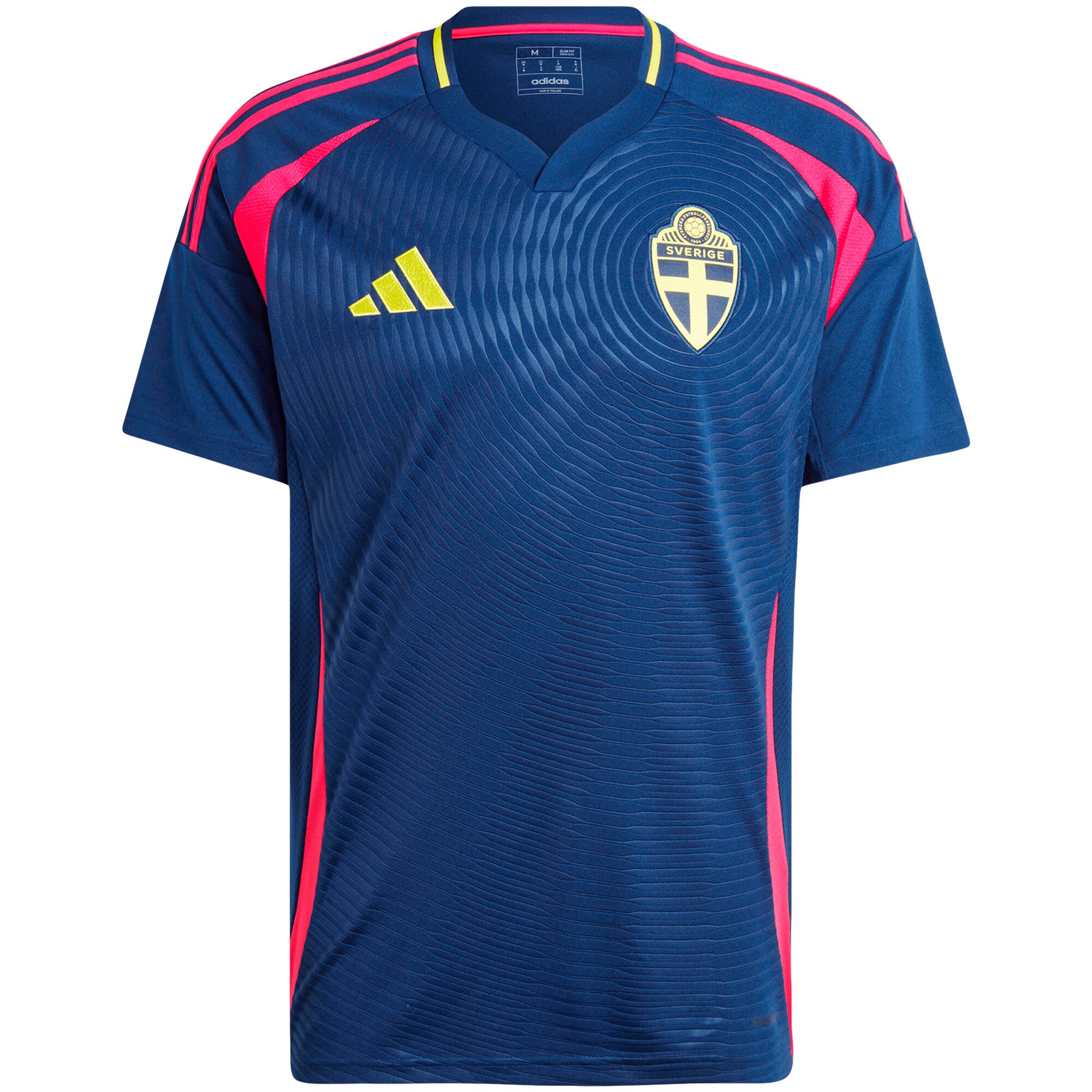 Shop sweden national team adidas 2024 away replica jersey – navy – France Football Shirts & World Cup Jerseys