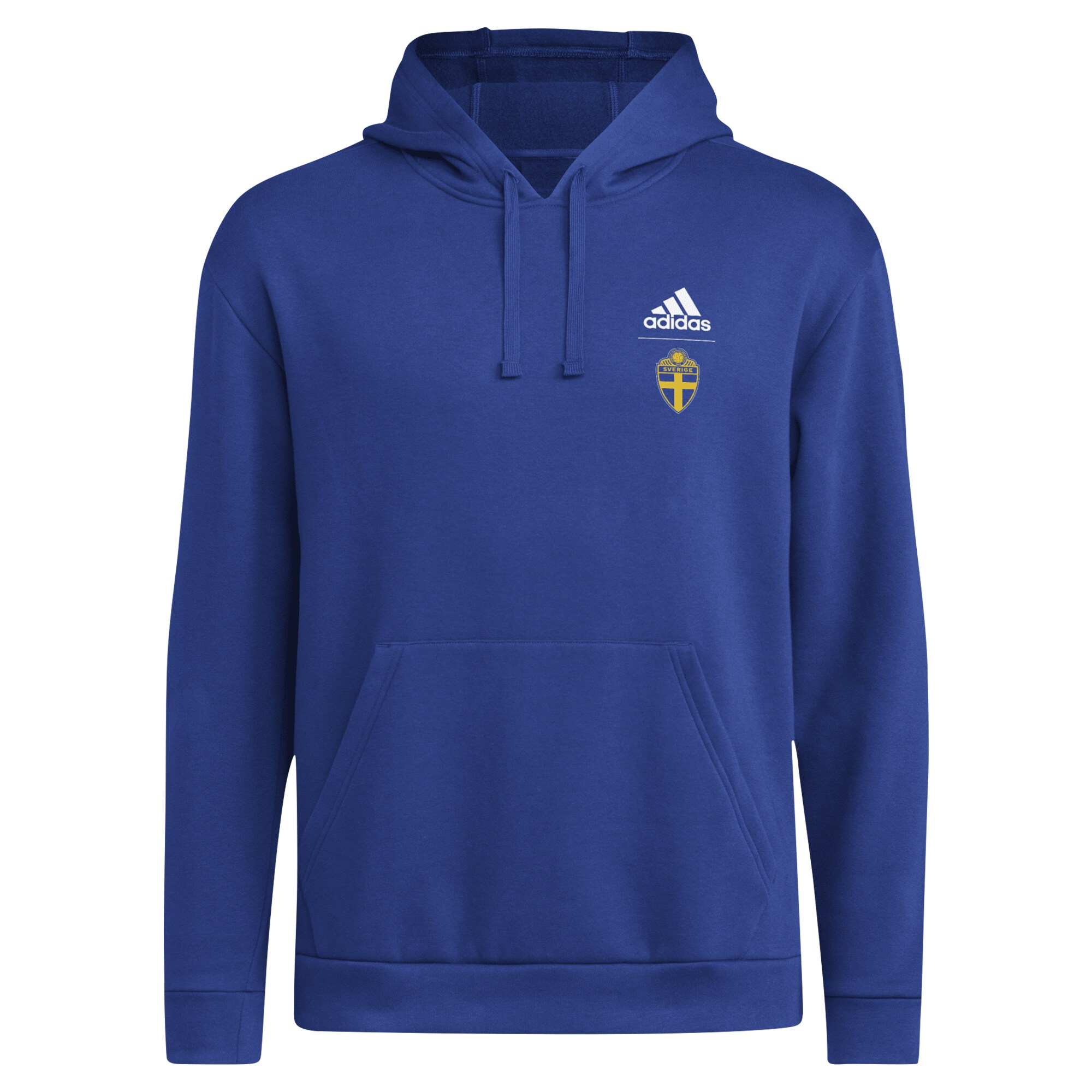 Shop sweden national team adidas crest pullover hoodie – blue – France Football Shirts & World Cup Jerseys