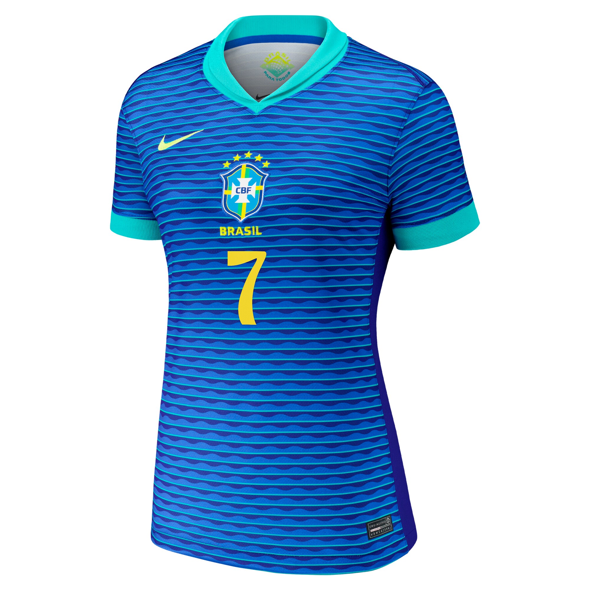 Shop vini jr. brazil national team nike women8217s 2024 away replica jersey – blue – France Football Shirts & World Cup Jerseys